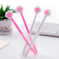 Cute girl cartoon cat claw 0.5mm black gel pen writing stationery gift pen